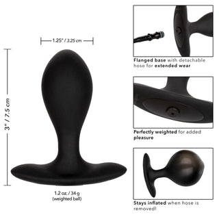 Weighted Silicone Inflatable Plug