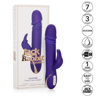 Jack Rabbit Signature Silicone Thrusting Rabbit