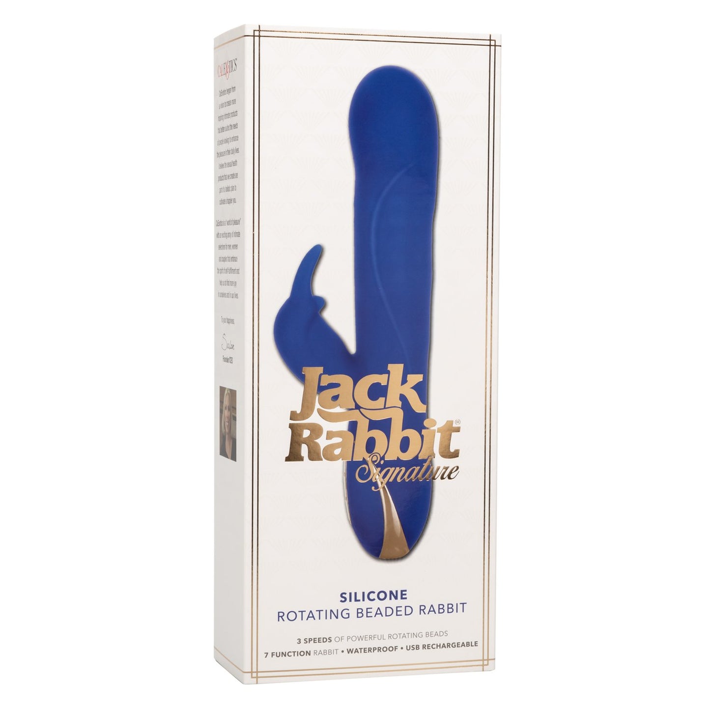 Jack Rabbit® Signature Silicone Rotating Beaded Rabbit
