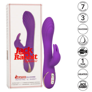 Jack Rabbit Signature Heated Silicone Rotating