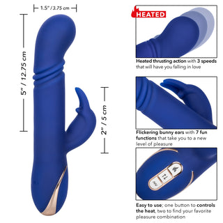 Jack Rabbit Signature Heated Silicone Thrusting