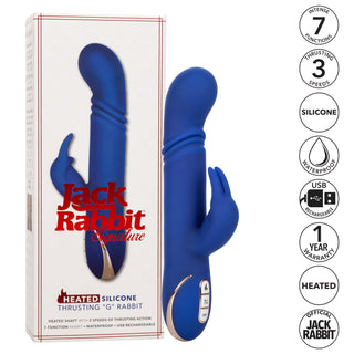 Jack Rabbit Signature Heated Silicone Thrusting