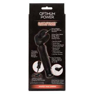 Optimum Power Masturwand Vibrating Stroker