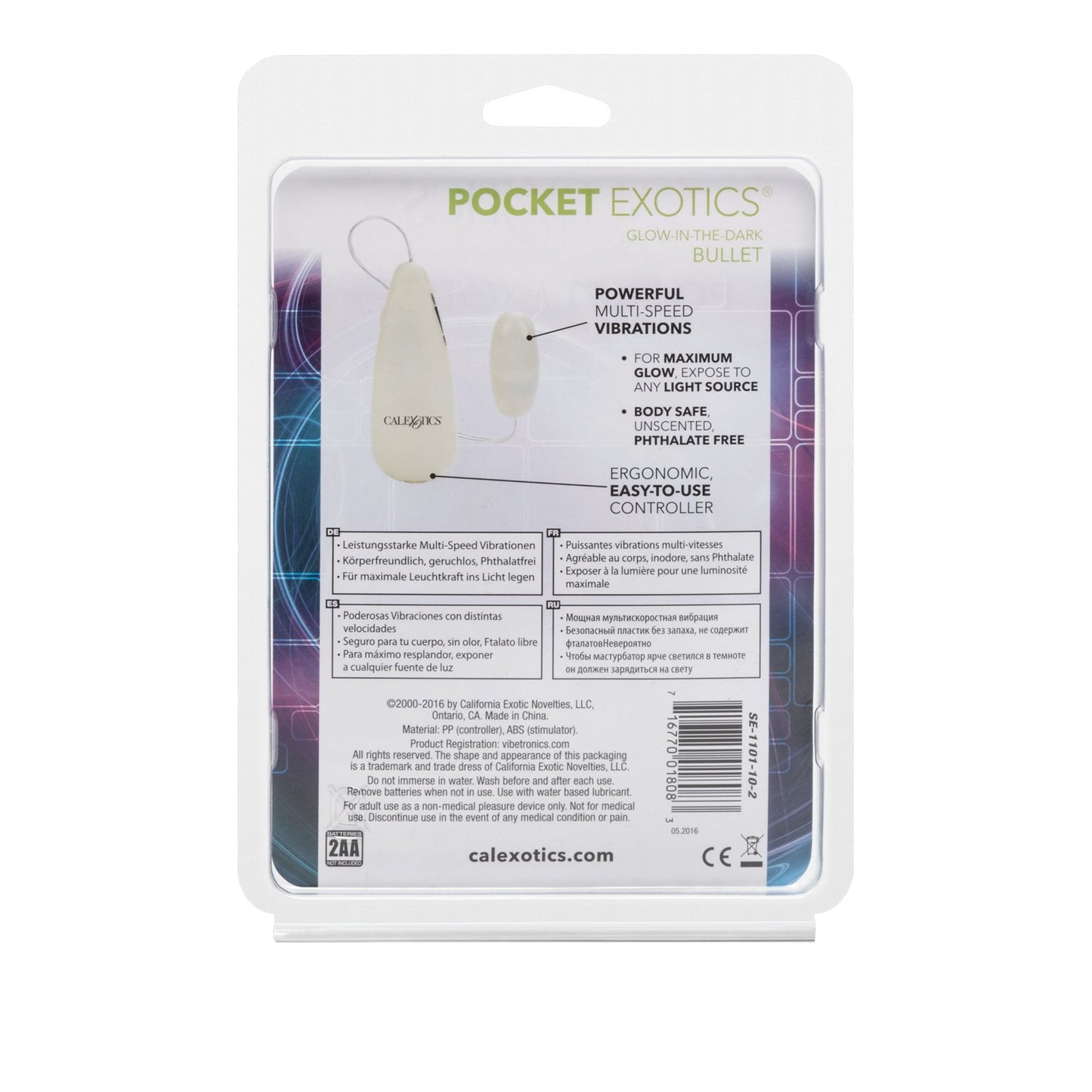Pocket Exotics Glow-in-the-Dark Bullet