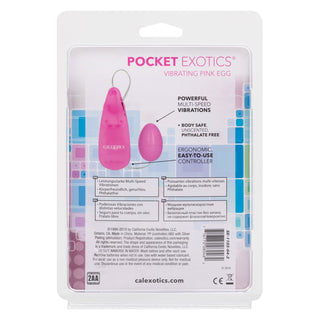 Pocket Exotics Vibrating Pink Egg