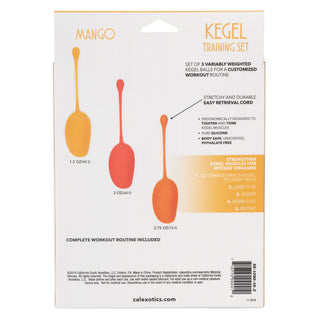 Kegel Training Set Mango