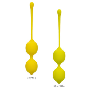 Kegel Training Set Lemon