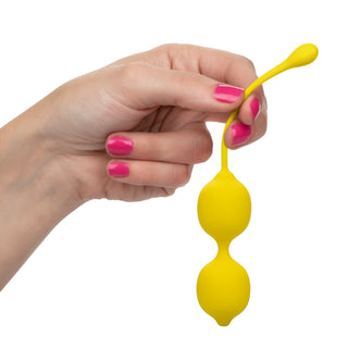 Kegel Training Set Lemon