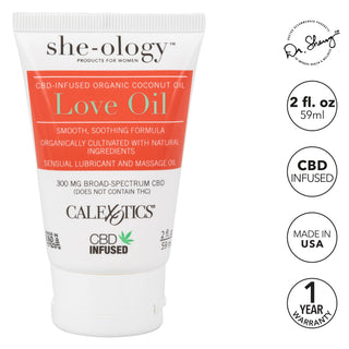 She-ology CBD-Infused Love Oil