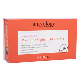 She-ology Advanced 3-Piece Wearable Vaginal Dilator Set