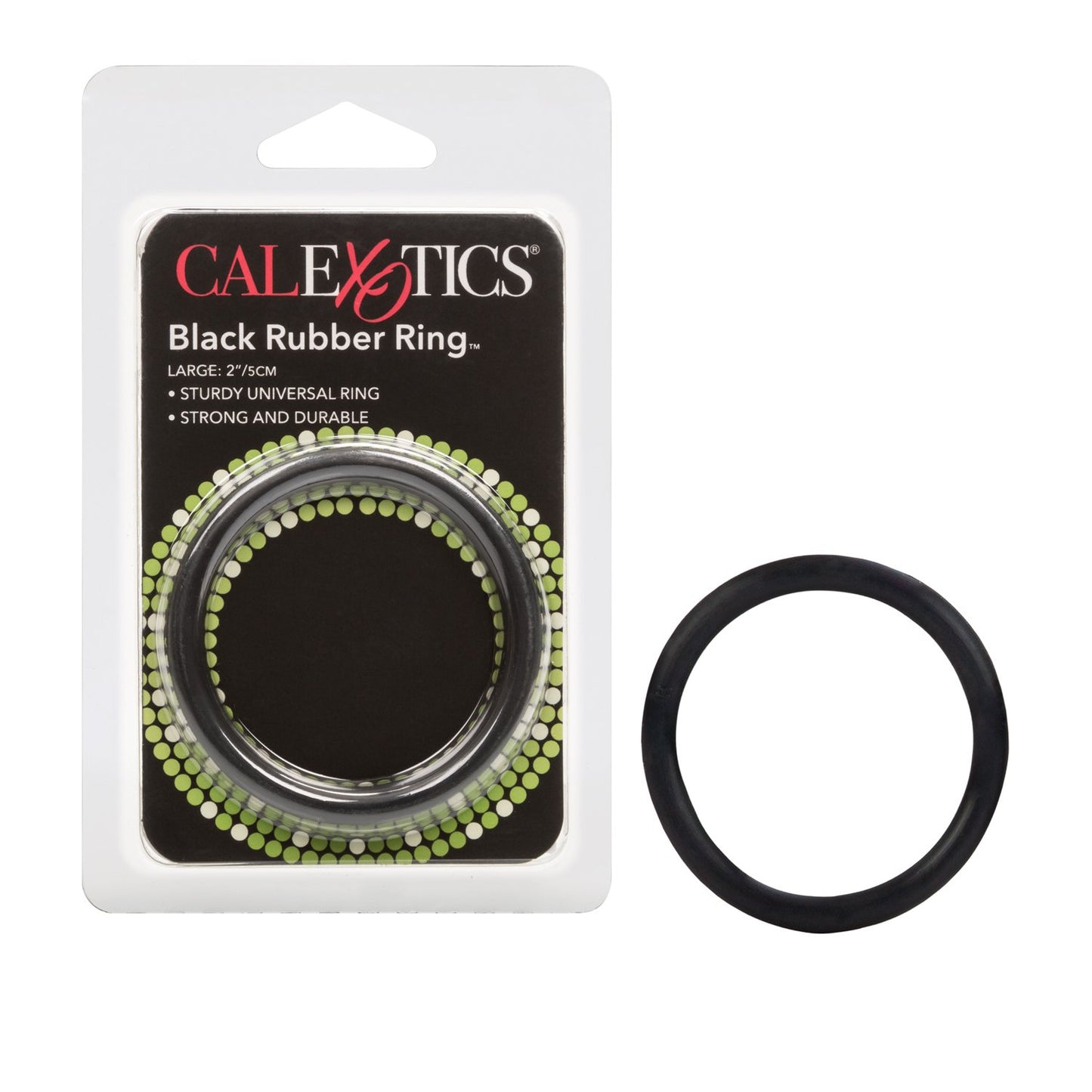Black Rubber Ring Set