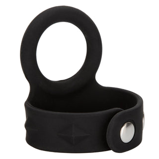 Silicone Tri-Snap Scrotum Support Ring - Medium