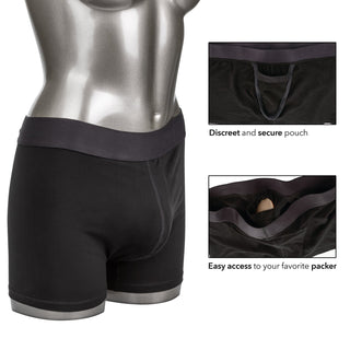 Packer Gear Boxer Brief with Packing Pouch - L/XL