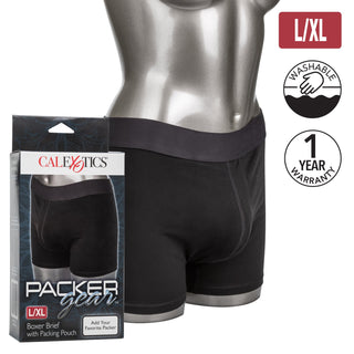 Packer Gear Boxer Brief with Packing Pouch - L/XL