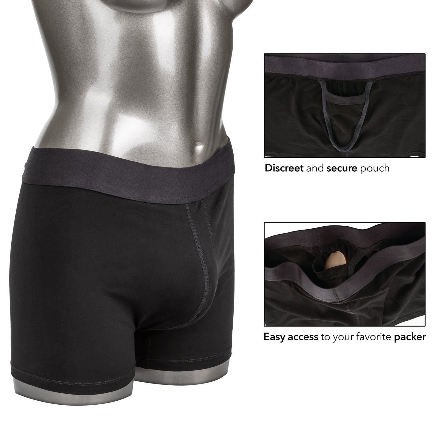 Packer Gear Boxer Brief with Packing Pouch - 2XL/3XL
