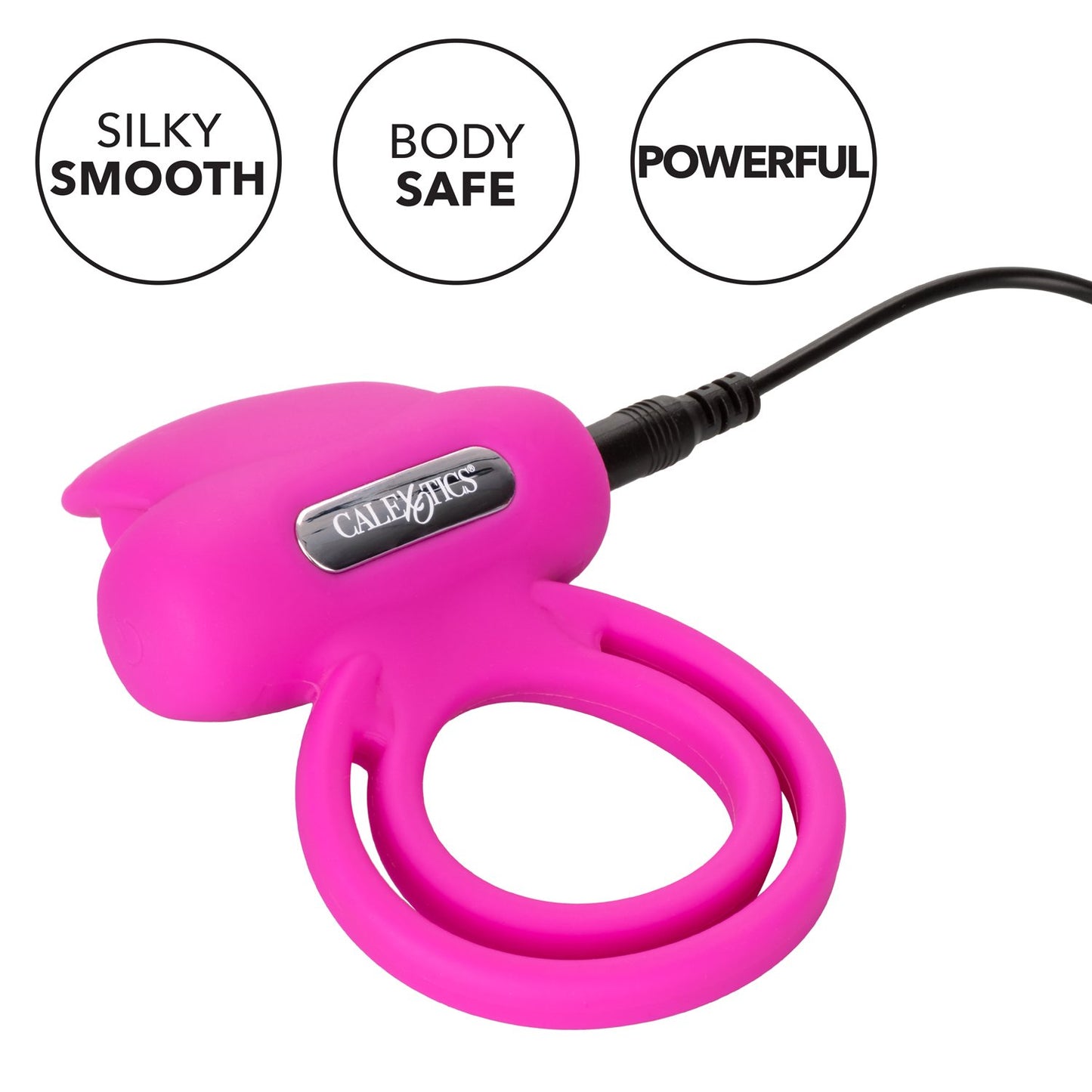 Silicone Rechargeable Dual Clit Flicker