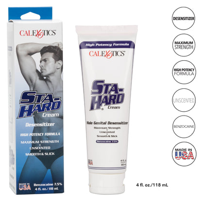 Sta-Hard® Cream 4 oz - Packaged