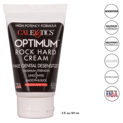 Optimum™ Rock Hard Cream 2 oz - Bulk