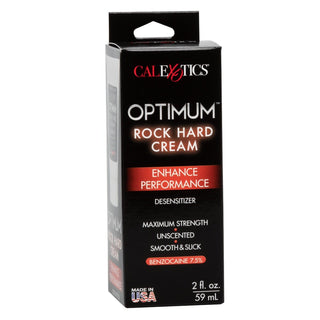 Optimum™ Rock Hard Cream 2 oz - Packaged