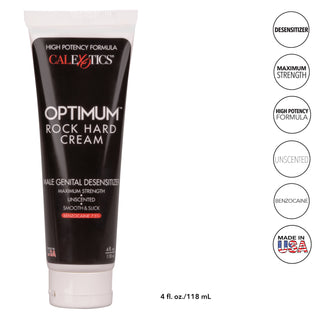 Optimum™ Rock Hard Cream 4 oz - Bulk