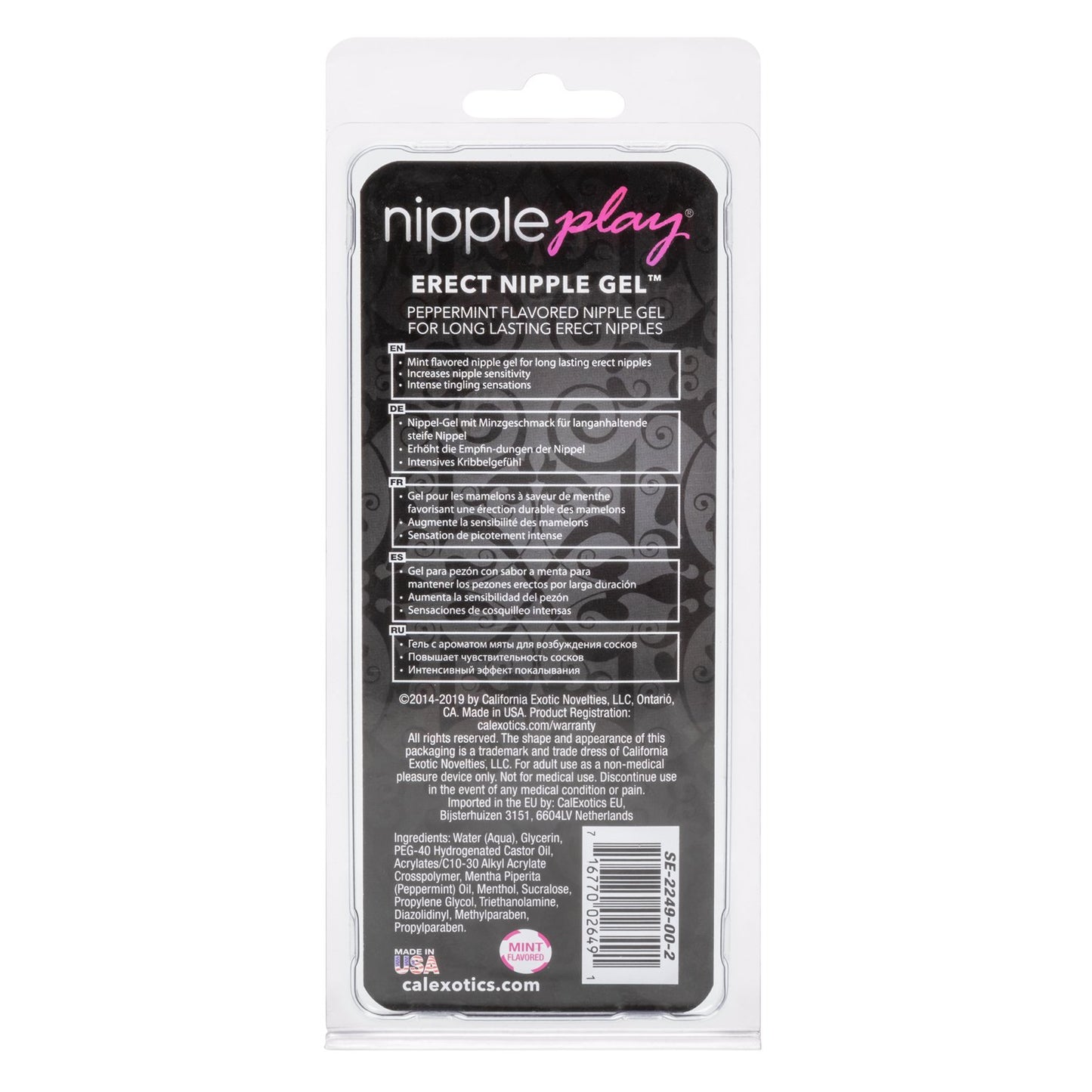 nipple play Erect Nipple Gel Mint