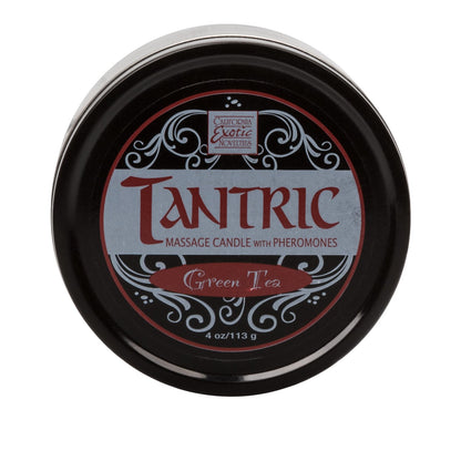 Tantric Soy Massage Candle with Pheromones Green Tea