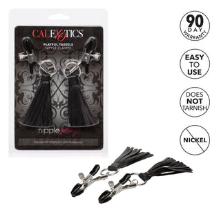 Nipple Play Playful Tassels Nipple Clamps