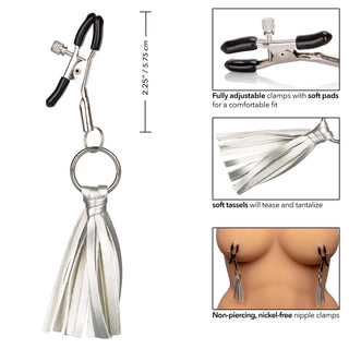 Nipple Play Playful Tassels Nipple Clamps