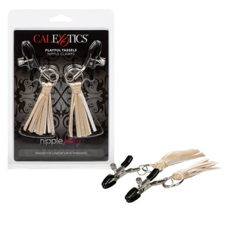 Nipple Play Playful Tassels Nipple Clamps