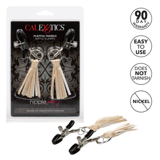 Nipple Play Playful Tassels Nipple Clamps