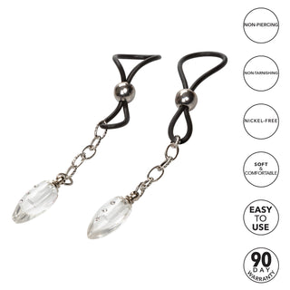 Nipple Play Non-Piercing Nipple Jewelry Crystal Teardrop