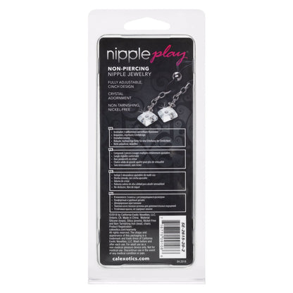 Nipple Play Non-Piercing Nipple Jewelry Crystal Gem