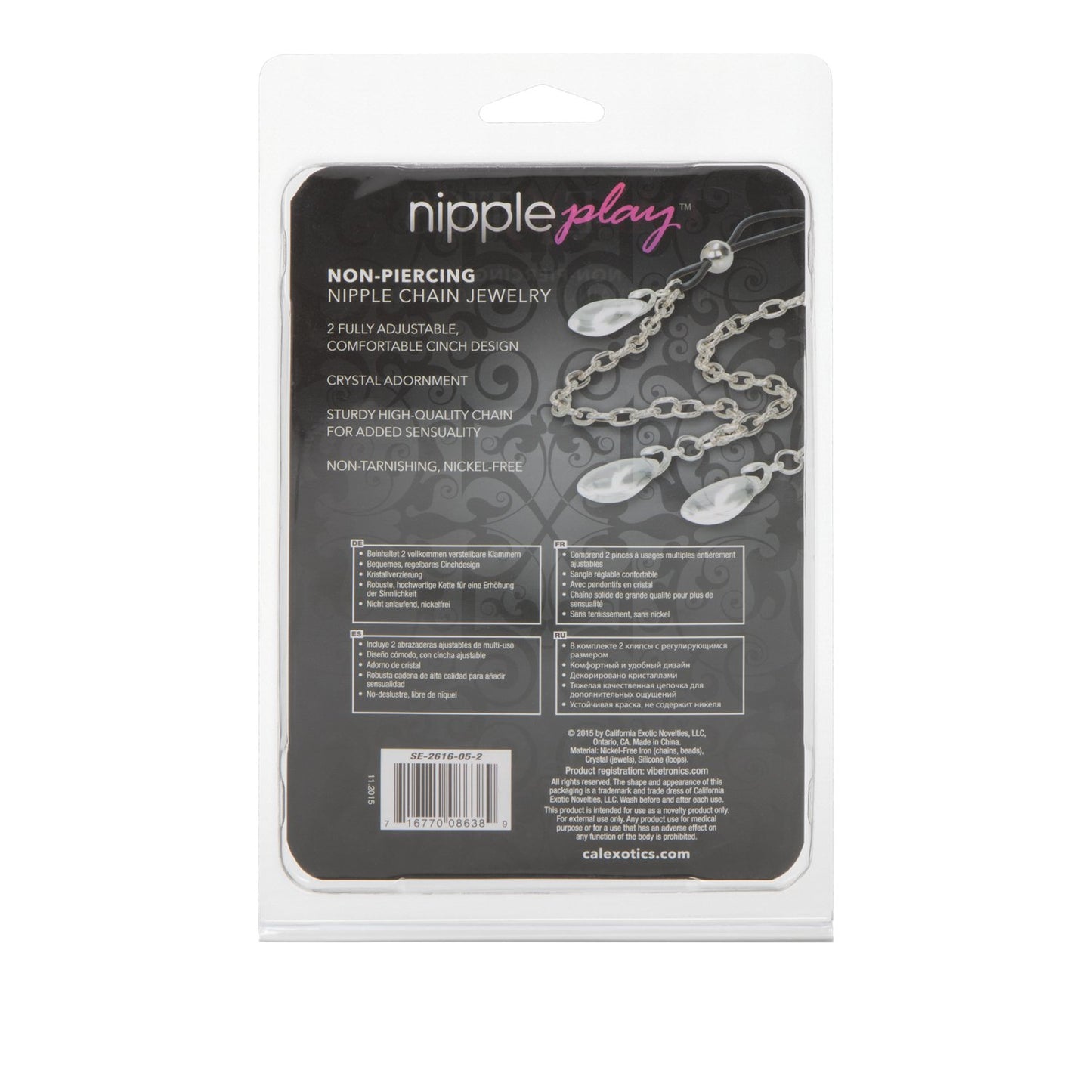 Nipple Play Non-Piercing Nipple Chain Jewelry