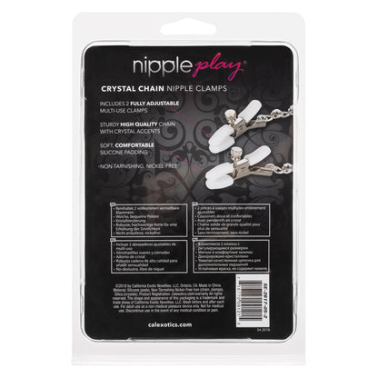 Nipple Play Crystal Chain Nipple Clamps