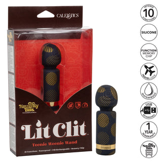 Naughty Bits Lit Clit Teenie Weenie Wand