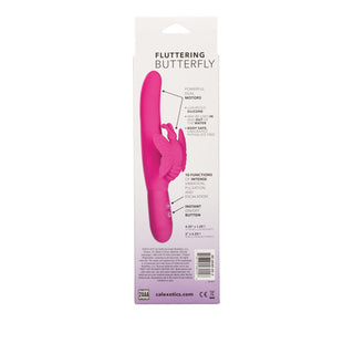 CalExotics 10-Function Silicone Fluttering Butterfly Vibrator