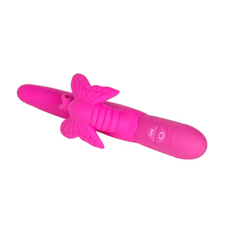 CalExotics 10-Function Silicone Fluttering Butterfly Vibrator