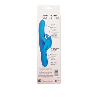 CalExotics 10-Function Silicone Fluttering Butterfly Vibrator