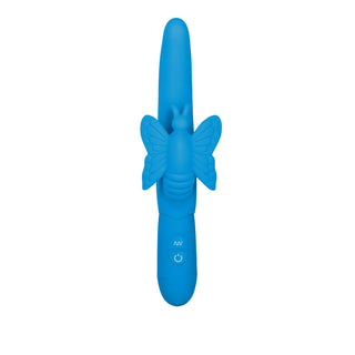 CalExotics 10-Function Silicone Fluttering Butterfly Vibrator