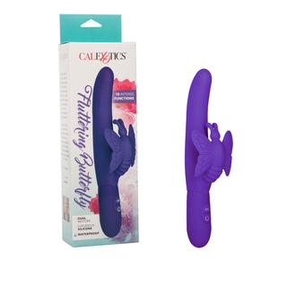 CalExotics 10-Function Silicone Fluttering Butterfly Vibrator