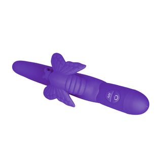 CalExotics 10-Function Silicone Fluttering Butterfly Vibrator