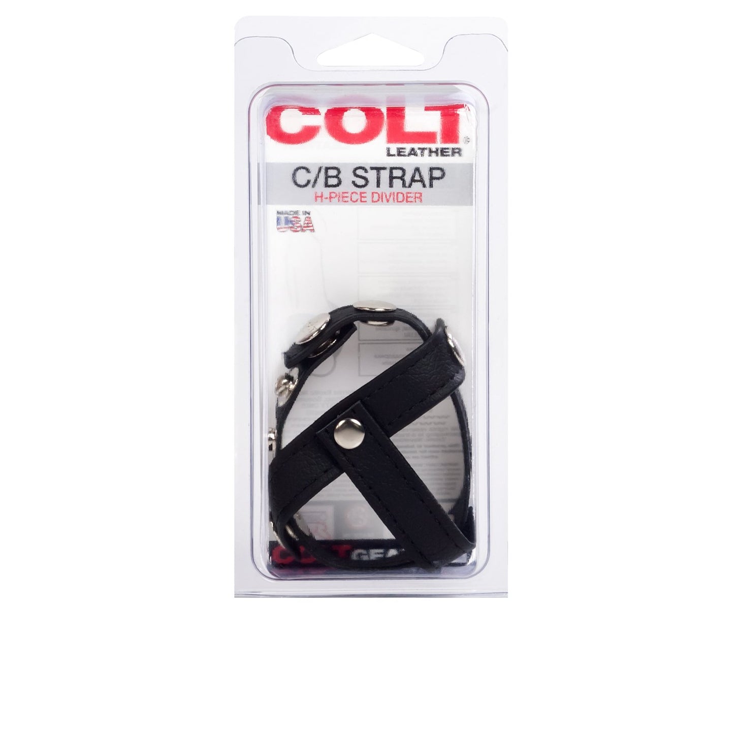 COLT Leather C/B Strap H-Piece Divider