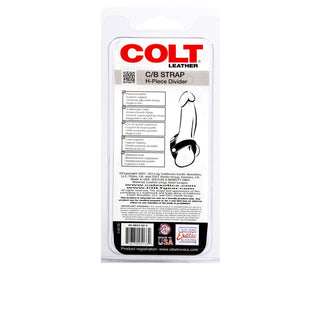 COLT Leather C/B Strap H-Piece Divider