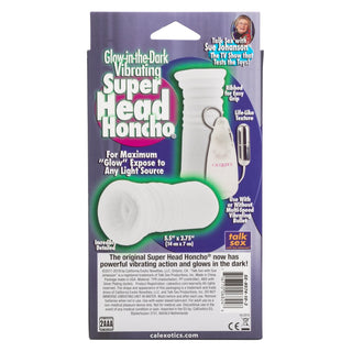 Sue Johanson Glow-in-the-Dark Vibrating Super Head Honcho