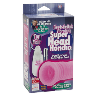 Sue Johanson Glow-in-the-Dark Vibrating Super Head Honcho