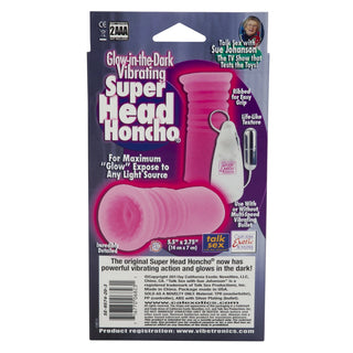 Sue Johanson Glow-in-the-Dark Vibrating Super Head Honcho