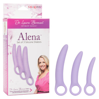 Dr. Laura Berman Alena Set of 3 Silicone Dilators