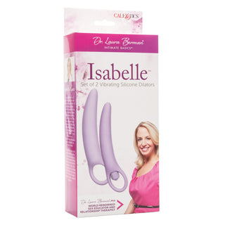 Dr. Laura Berman Isabelle Set of 2 Vibrating Silicone Dilators