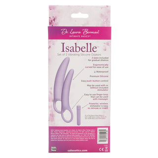 Dr. Laura Berman Isabelle Set of 2 Vibrating Silicone Dilators