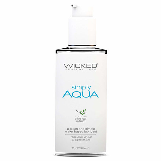 Wicked Simply Aqua Water-Based Lubricant